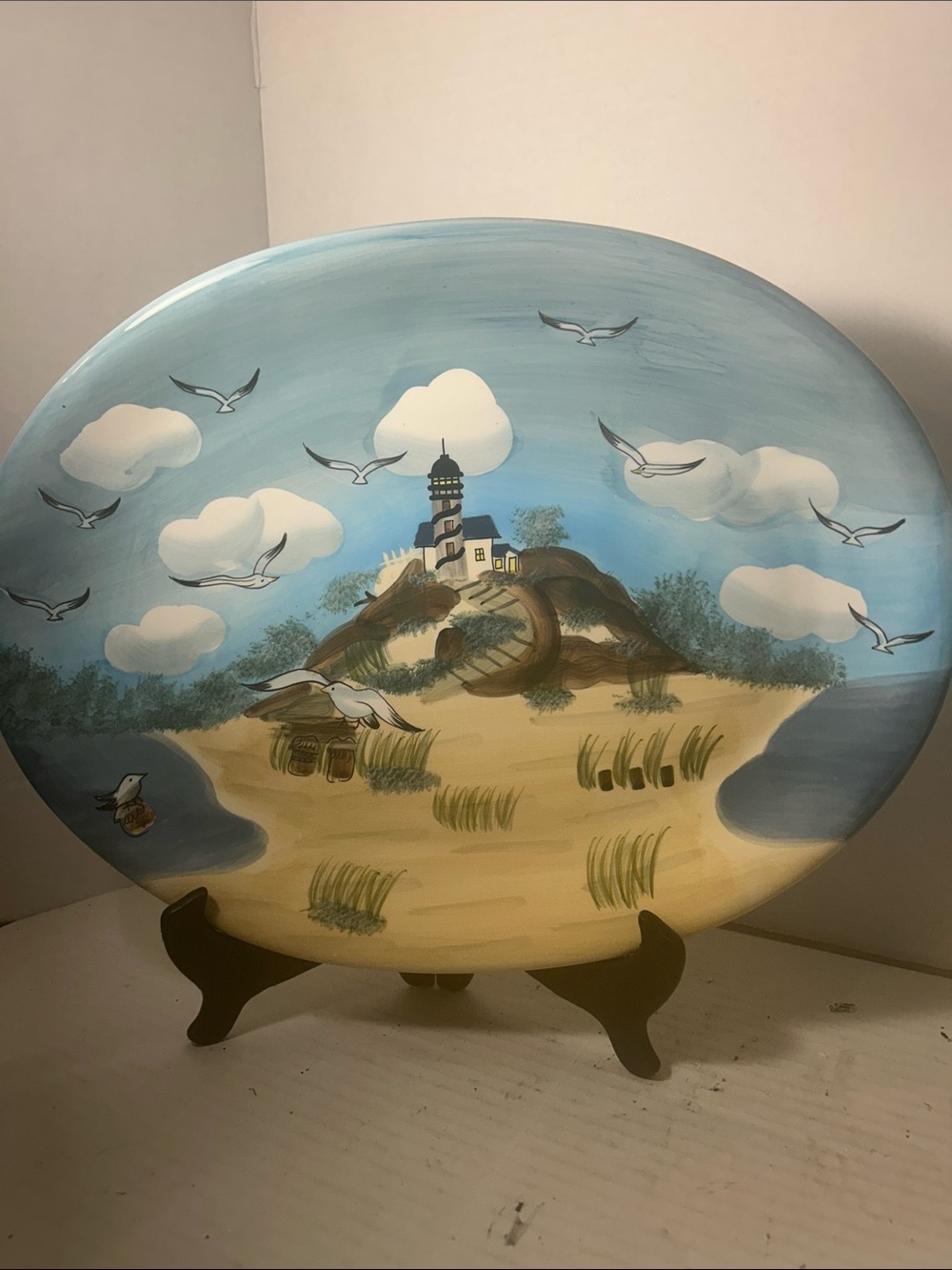 Vintage 1999 Heartfelt Kitchen Creation platter